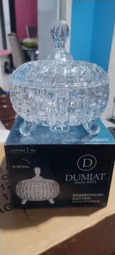 Promoção!Bomboniere grande de vidro! 75,00