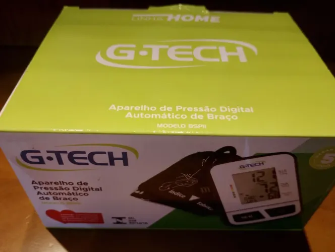 Aparelho de Pressão Digital Automático de Braço G-Tech
