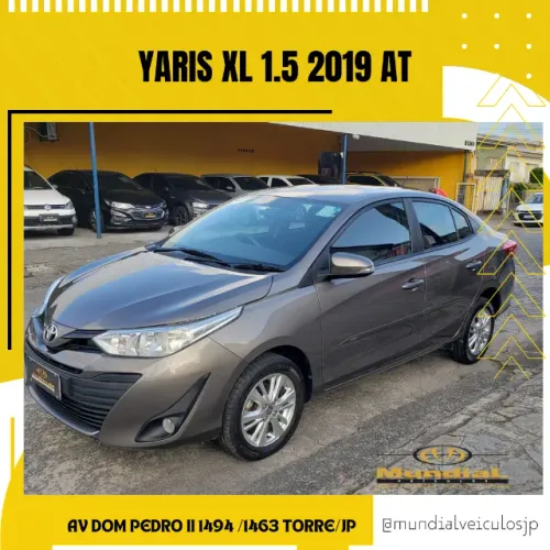 Toyota Yaris XL Sedan 1.5 Flex 16V 4P Aut. 2019