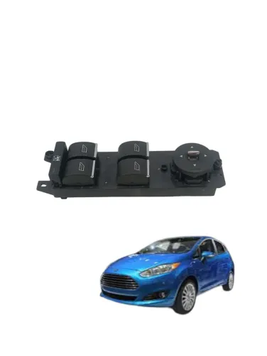 Botão Vidro Elétrico Ford New Fiesta 2013