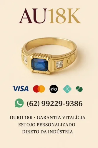 A Essência da Profissão em Uma Joia no Ouro 18k