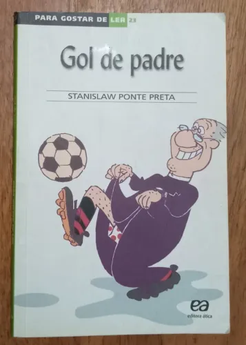 Livro Gol de Padre - LER ANÚNCIO 