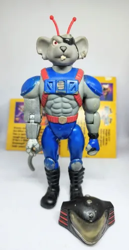 Boneco Esquadrão de Marte /Ratos Motoqueiros