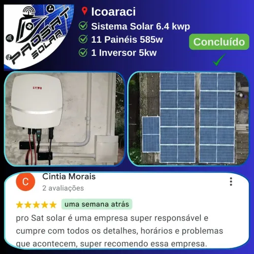 Energia Solar para Casa ou Empresa - Instalação Garantida<br>