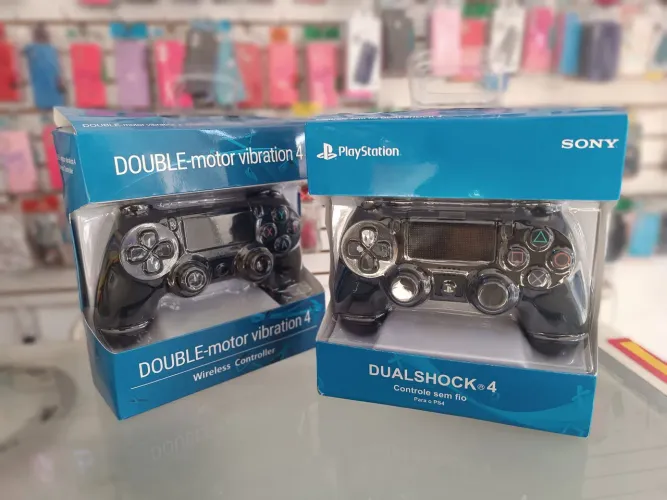 Controle para PS4 tv Pc celular bluetooth sem fio - entrega em slz e região