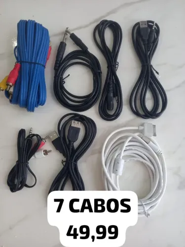 7 Cabos para TV - Diversos Modelos