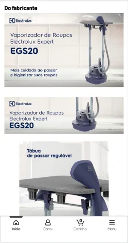 Passadeira Vertical Vapor