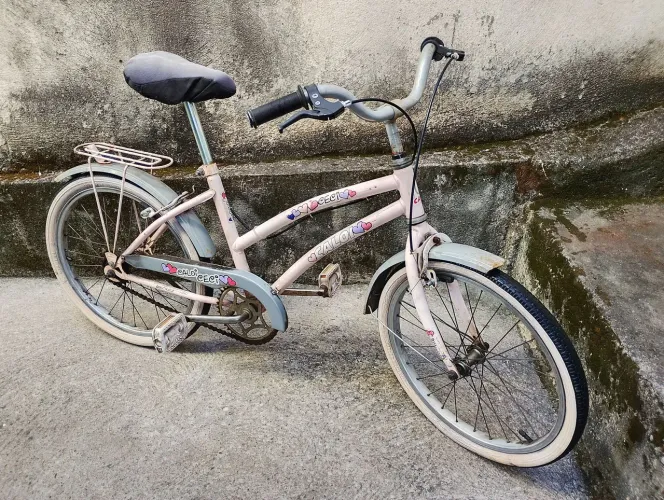 Bicicleta Rosa Caloi Ceci - RESTAURAR