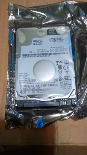 HD Notebook/PC com Alta Performance Black Series WD 10 SPSX