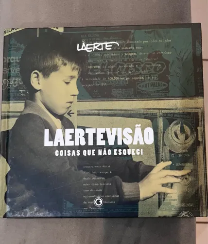 Livro Laertevisão Coisas que não esqueci