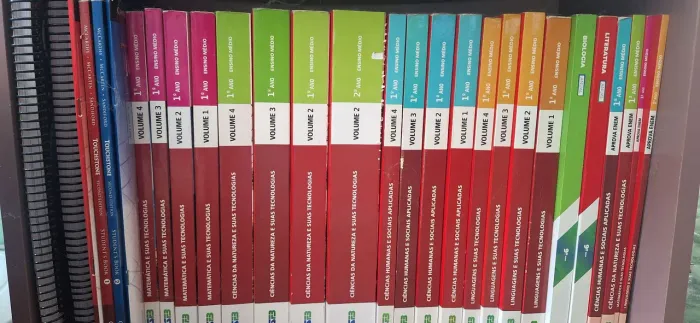 Coleção Sistema Farias Brito 1° ano Ensino Médio Atualizado Completo