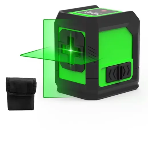 Nível a Laser Hilda 2 Linha Feixe Verde, Duas pilhas - Auto Nivelamento