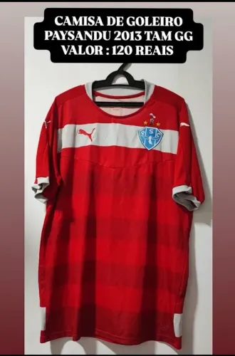 Camisa de goleiro do Paysandu 2013 TAM GG