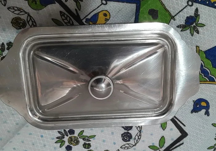 Manteigueira inoxidável 