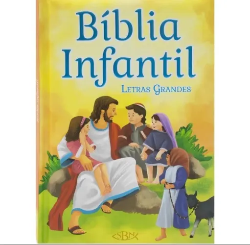 Bíblia infantil com ilustrações 