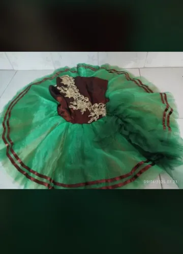Vestido Verde Ballet Tutu