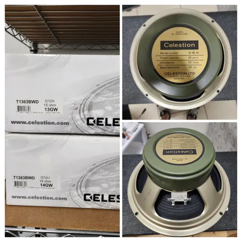 Par Celestion Greenback Heritage G12H Inglês