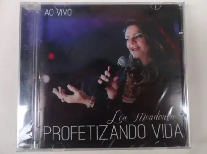 Cd Léa Mendonça - Profetizando Vida Ao Vivo - Lacrado - Leia descrição