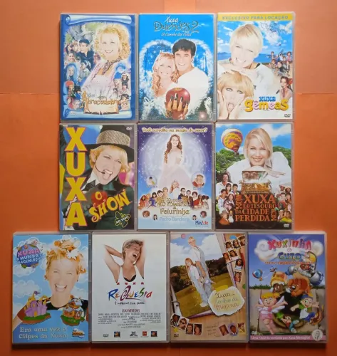 Dvd Xuxa - Coleção - 10 Filmes