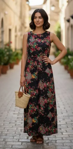 Vestido Hering longo