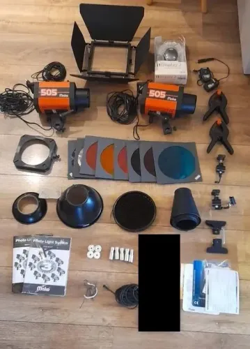 Itens para estúdio fotográfico