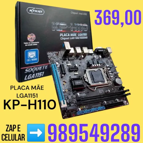 Placa mãe KP-H110 LGA1151