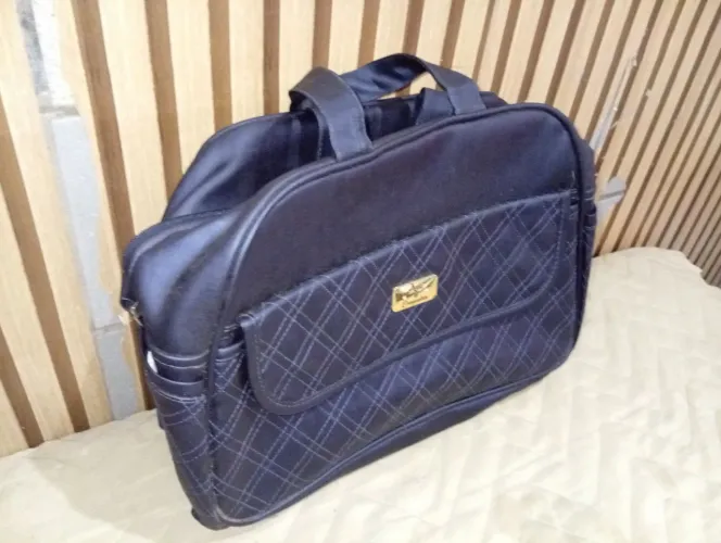 Bolsa Maternidade Elegante - Azul Marinho