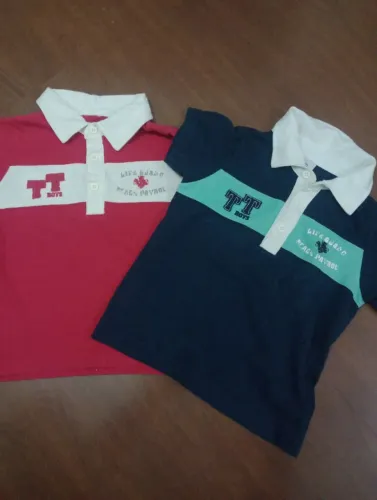 Camisetas Polo bebê / Infantil tam2- Conforto e Estilo!