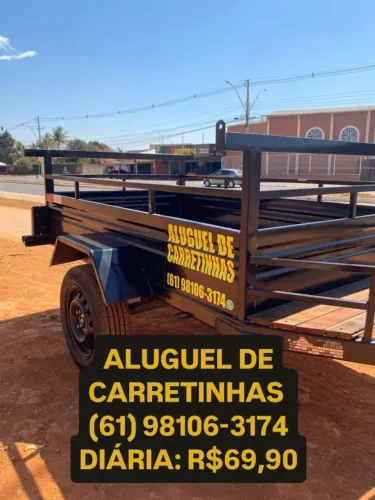 Carretinhas locação reboque 
