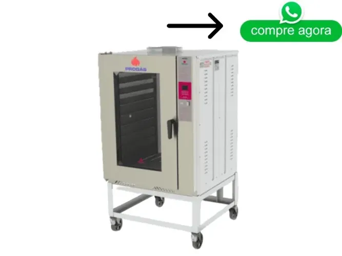 Forno 10 Esteiras a Gás Progas Turbo