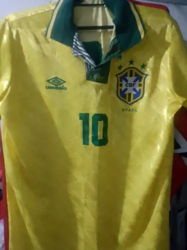 Camisa Seleção Brasil Umbro eliminatórias 1994 - 10
