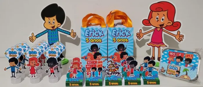 Kit personalizados para festa
