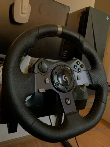 Volante Gamer Logitech G920 PC/XBOX ONE/XBOX SERIES (Semi Novo)