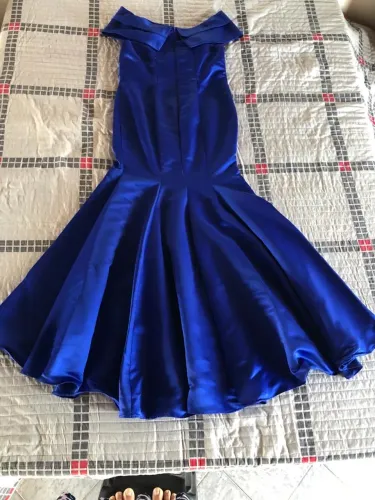 Vestido de festa em alfaiataria