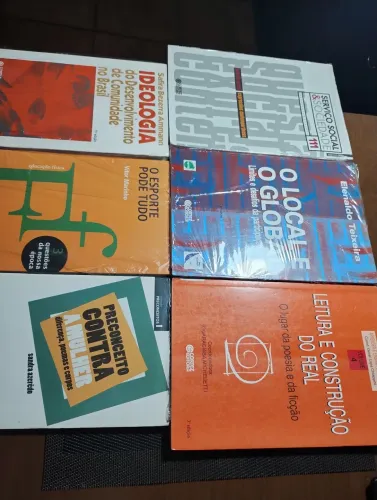 Coleção de Livros Acadêmicos - Diversos Títulos