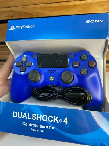 Controle DualShock 4 Azul - Playstation 4