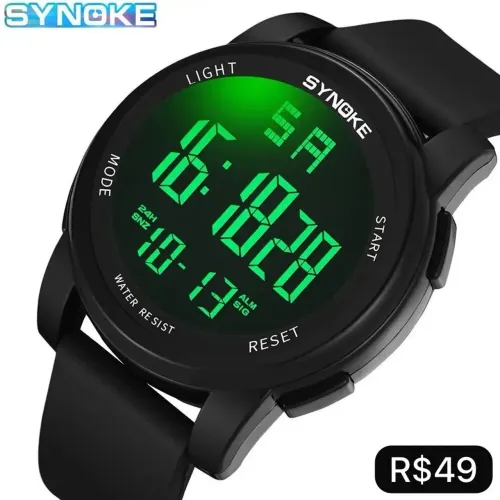 Relógio SYNOKE Digital Led - Produto Novo