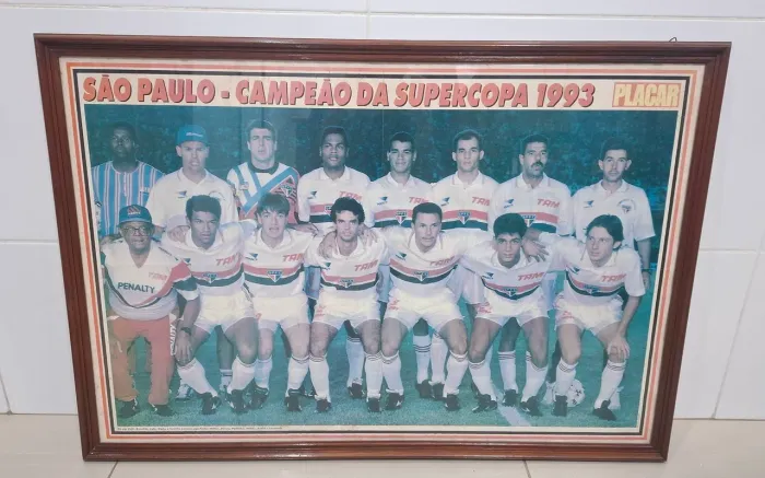 Quadro Campeão da Supercopa 1993 São Paulo