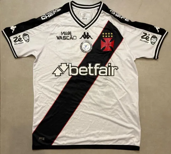 Camisa do Vasco preparada para jogo