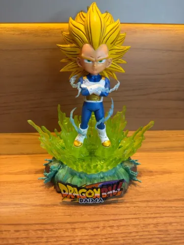 Impressão 3D Action Figure Vegeta Super Saiyajin Dragon Ball Daima