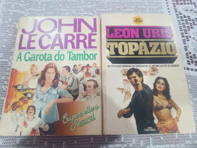 Livros: A Garota do Tambor + Topázio 