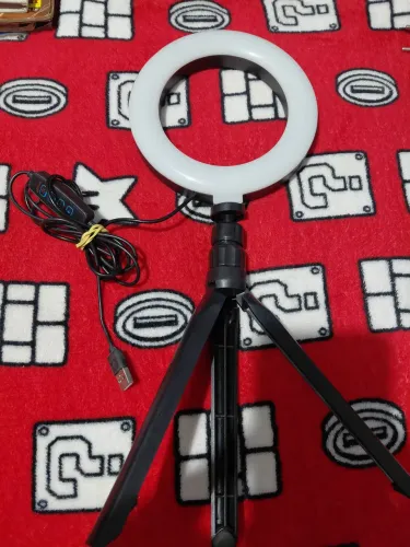 Ring Light Iluminador Selfie com tripé 