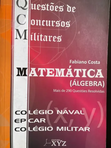 Livro de Matemática para Concursos Militares