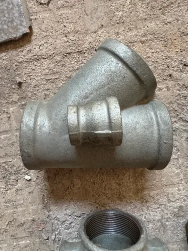 Kit Junção Y E T Galvanizada Ferro 2 Roscavel Tupy
