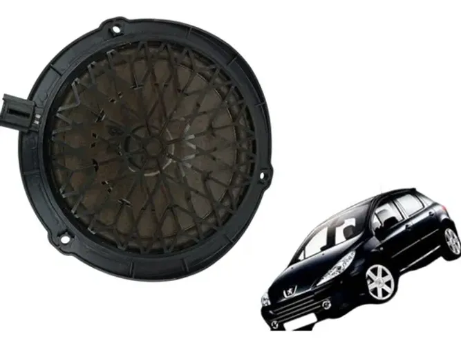 Auto Falante Porta Dianteiro Esquerdo Peugeot 208 2014 2015