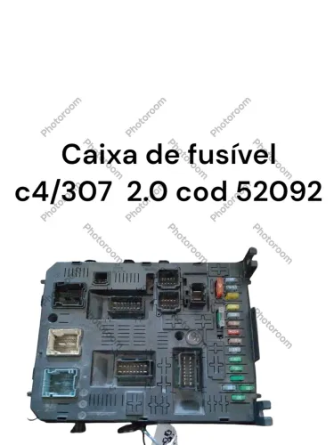 Caixa De Fusivel C4/307 2.0 Cod 52092