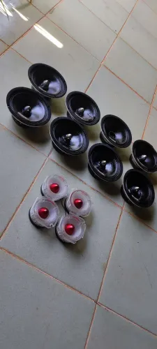 Auto falantes Cone Seco Snake e Tweeter 