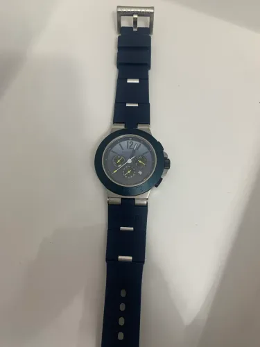 Relógio Bvlgari - Azul Marinho Aluminium