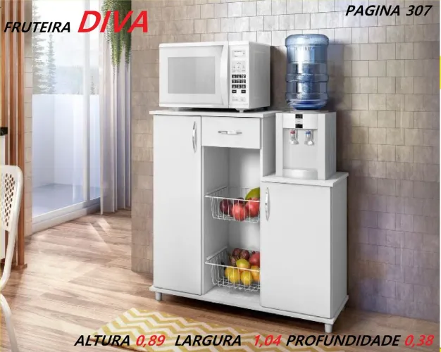 Fruteira Diva - Organização e Design para sua cozinha