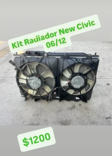 Kit radiador New Civic 06/13